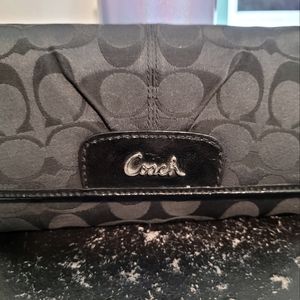 Black Coach wallet